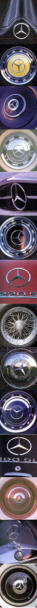 Mercedes Grille Stars and Hubcaps